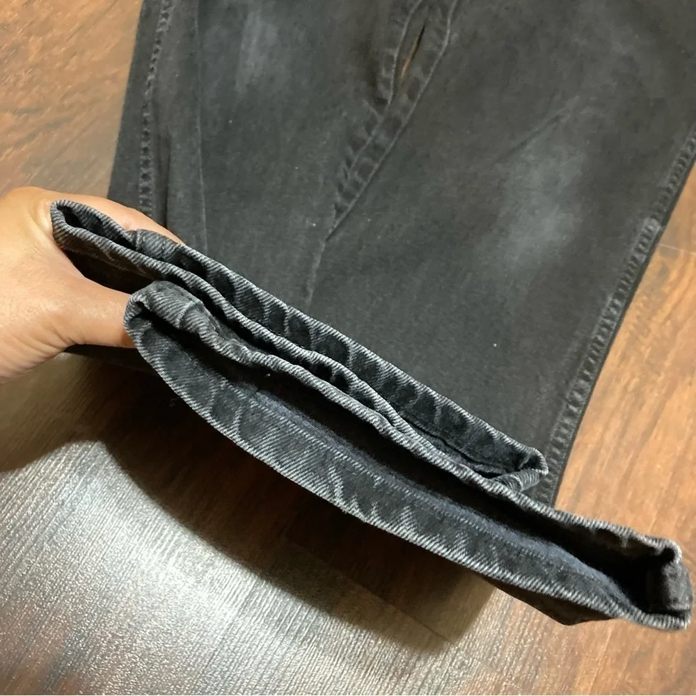 WRANGLER JEANS black denims regular fit size 36/32 Guc - Picture 3 of 11